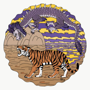 Tiger and Dragon by Richard Fay