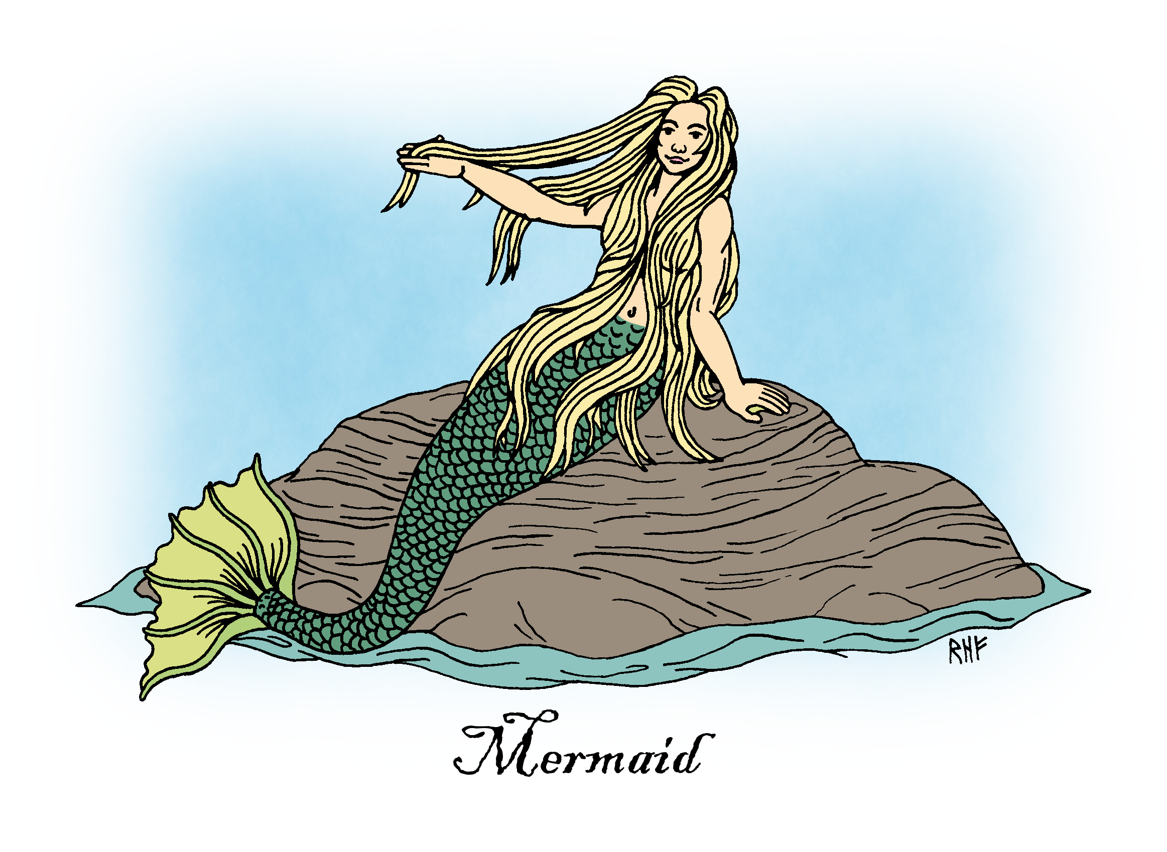 Merfolk: Sea People of Folklore and Legend by Richard H. Fay 6