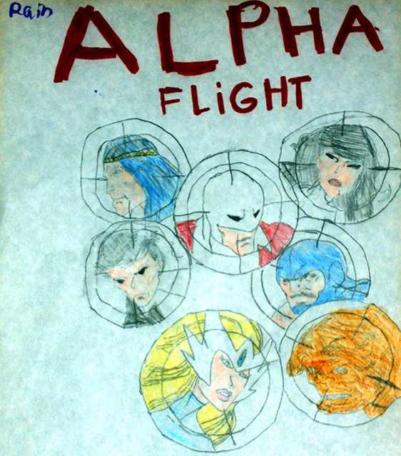Alpha Flight by Rain Hall-Brpwm