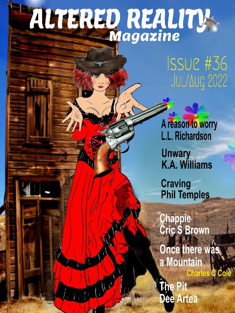 Altered Reality Magazine cover for July/August 2022 Issue #36